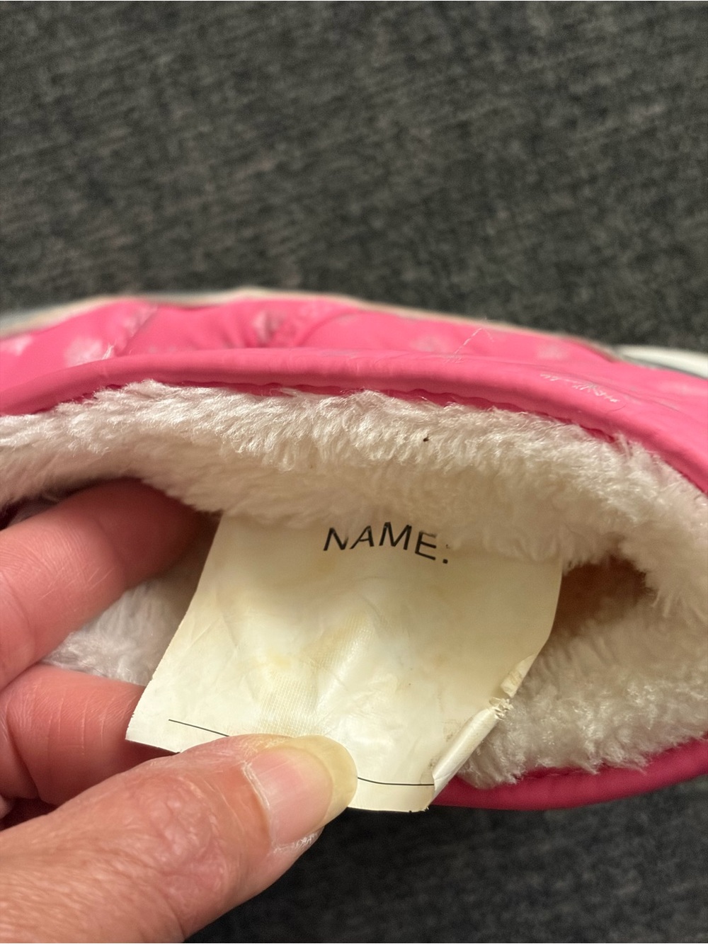 Child’s size 13 wonder nation Pink & Silver Kids Snow Boots w/Snowflake Print - Picture 6 of 8